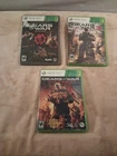 Gears of War Lot Xbox 360 Triple Pack Gears 3 Judgment Bundle 4 Games