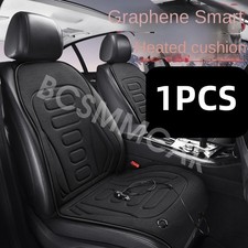 1PCS Black Heated Car Seat Cushion 12V/24V Heated Seat Cover Heating Cushion