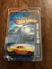    2007 Hot Wheels 143 All Stars FORD THUNDERBOLT Yellow BLACK BASE VHTF   