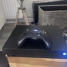 Microsoft Xbox One X 1TB Console model 1787 complete set up fully working 
