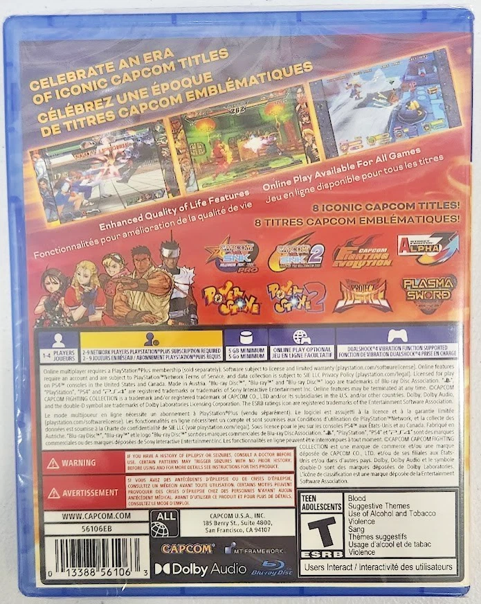 Capcom Fighting Collection 2 PS4 Brand New Game (2025 Fighting) - Image 3 of 4