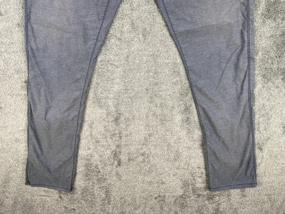 Nike Pants Mens 32x34 Blue Dri-FIT Golf Chino Slim 5 Pocket Stretch CI9765-451 - Image 4 of 4