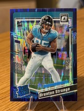 Brenton Strange 2023 Panini Donruss Optic Prizm Rated Rookie #251 Jaguars