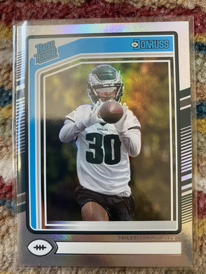 2024 Donruss Rated Rookie Quinyon Mitchell No Name Variation #361 