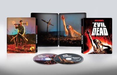 Steelbook The Evil Dead (1983) (4K UHD + Digital) PREORDER SHIP 7/7/26