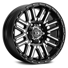 Vision 348 Nexus Wheels 16x8 0 6x139.7 110 Black Rims Set Of 4