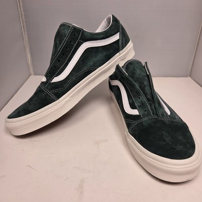 Vans Old Skool Pig Suede Jungle Green/Snow White VN0A5JMI94T Size 12