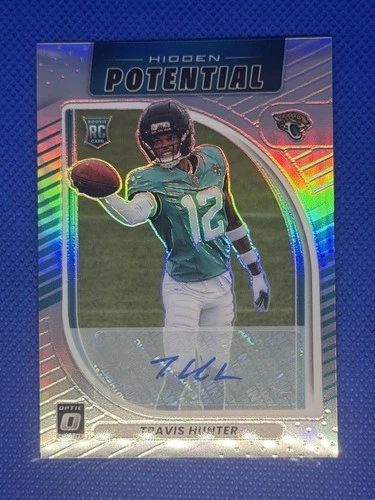 2025 Donruss Optic Travis Hunter Base (RAW)