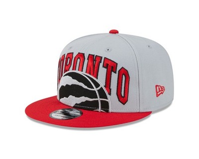 New Era Herren NBA Authentics 9Fifty Cap ~ Toronto Raptors Tip-Off grau