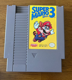 Super Mario Bros. 3 CIB Challenge Set STICKER ON BACK ERROR VARIANT Nintendo NES