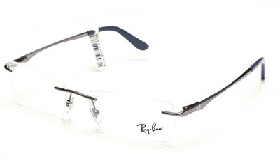 Ray-Ban RX6303I 2502 Rimless Frames Reading Glasses/Bifocal/Progressive Lenses