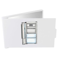 Kompakt-/Reise-/Taschen-Schminkspiegel "leere Kühl-Gefrierkombination" (CM00043662)