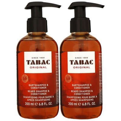 Tabac Original Bartshampoo & Conditioner 2 x 200 ml Bartpflege Set Herren