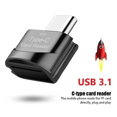USB-C To Micro SD Memory Card Reader TF Adapter Type C Saya