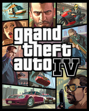Grand Theft Auto IV Poster GTA Cover Box Art Rockstar Video Game
