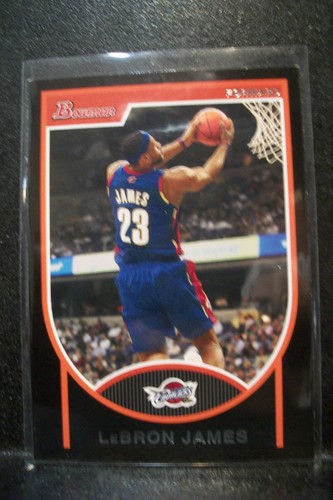 LEBRON JAMES 2007-08 Bowman #23 Cavaliers