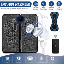 EMS Foot Massager Electric Deep Reshaping Kneading Muscle Leg Pain Relax Machine