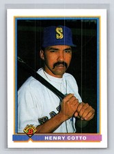 1991 Bowman #244 Henry Cotto Seattle Mariners Baseball Card