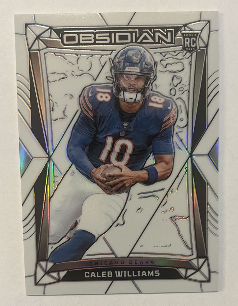 🔥 2024 PANINI OBSIDIAN CONTRA #31 CALEB WILLIAMS ROOKIE RC 🔥