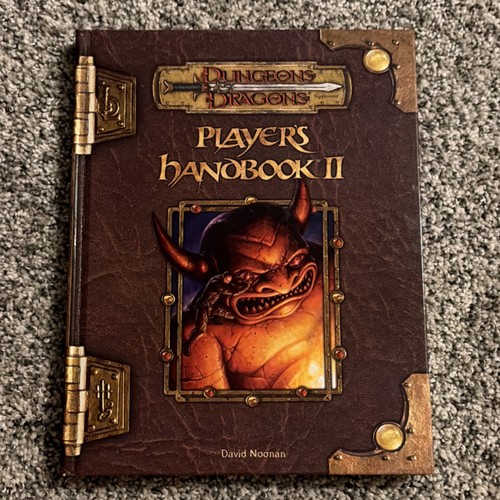 Wizards of the Coast Dungeons & Dragons Player's Handbook II Hardcover 2003