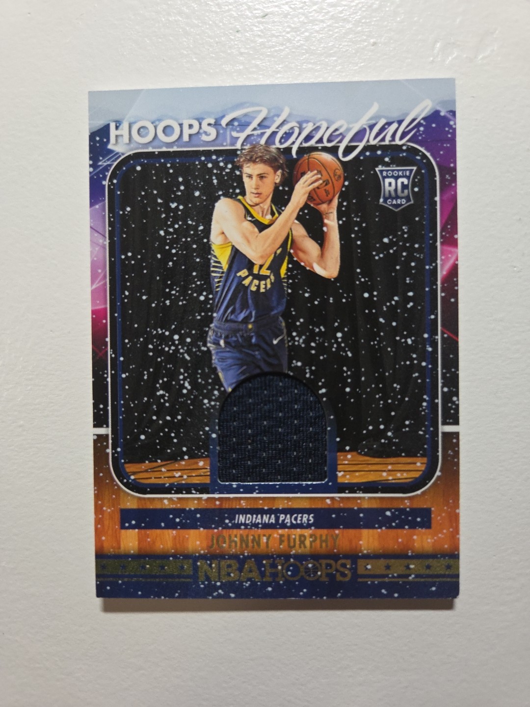 2024-25 Panini Nba Hoops - Hoops Hopeful Memorabilia Johnny Furphy #HHM-JFP (AU,