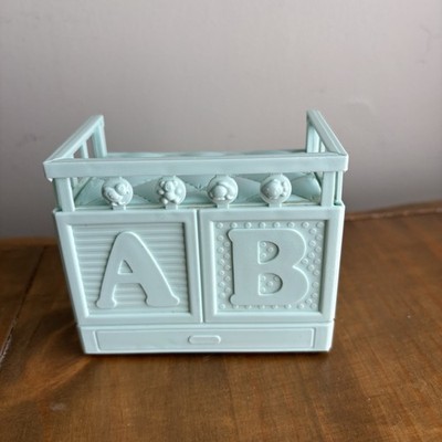 Vintage G1 1989 My Little Pony  Aqua Changing Table for Baby Snookums-3x4x2