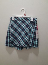 Girls Justice Plaid Skirt Size Medium 10 NWT