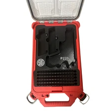 Sig Sauer P220 Insert for Milwaukee Packout – Holds 2 Mags + 75 Rounds