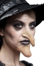 Flesh Spooky Witch Nose and Chin Latex Prosthetic Appliance