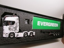 WSI SCANIA S-H/LINE 6X2 T/STEER+CONTAINER TRAILER-PAUL CLEAVER-LTD EDITION-1:50