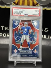 PSA 9 2019 Panini Rookies & Stars - Crusade Daniel Jones #CS-DJ /75