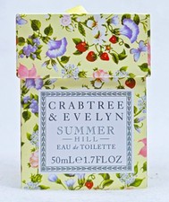 1 Crabtree Evelyn SUMMER HILL Eau De Toilette EDT Perfume Mist Spray 1.7 oz