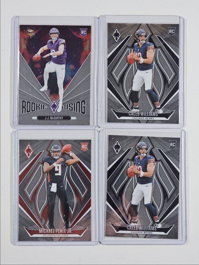 [4] J.J. MCCARTHY CALEB WILLIAMS 2024 PHOENIX ROOKIE RISING RC Q3152