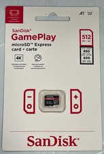 SANDISK GAMEPLAY MICRO SD EXPRESS CARD 512GB- BRAND NEW