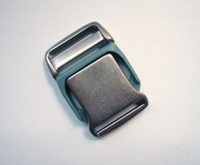 2 x Klickverschluss, Zero, Acetal, Grau, Aluminium, Alula,25mm, 1''