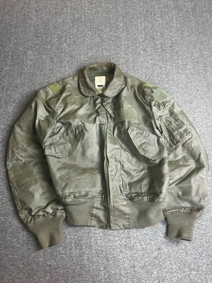 VTG Alpha Industries Flyers Medium Flight Jacket CWU-36P Fire Resistant 80 s
