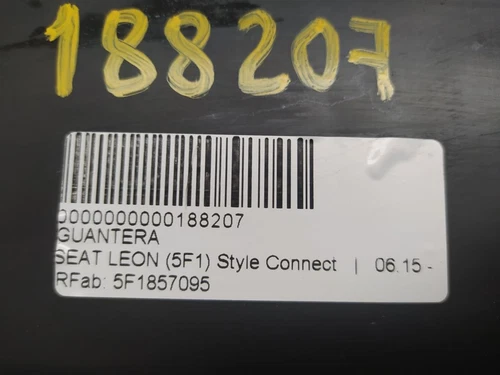 5F1857095 Guantera para SEAT LEON (5F1) Style Connect 2017 188207 - Imagen 5 de 8