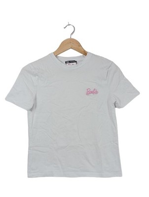ZARA Basic-Shirt Damen Shirt Gr. DE 36 weiß Casual-Look