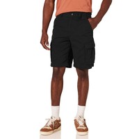 Amazon Essentials Herren Cargo-Shorts Schwarz