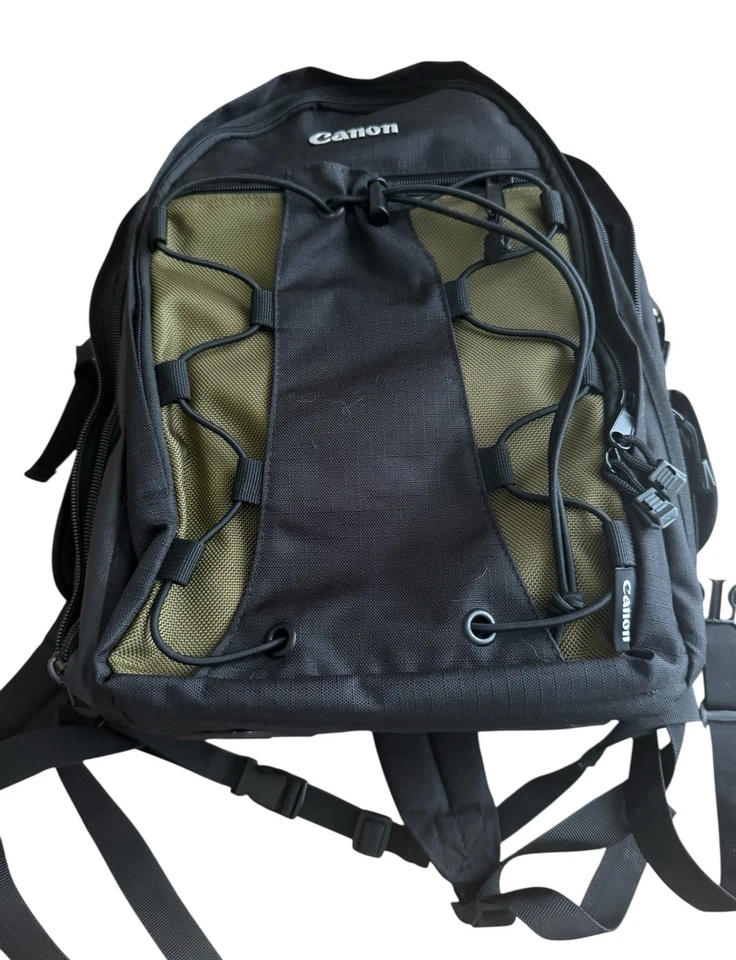 Mochila para equipo de cámara grande Canon con secciones de almacenamiento ajustables S7 Foto 2 de 4