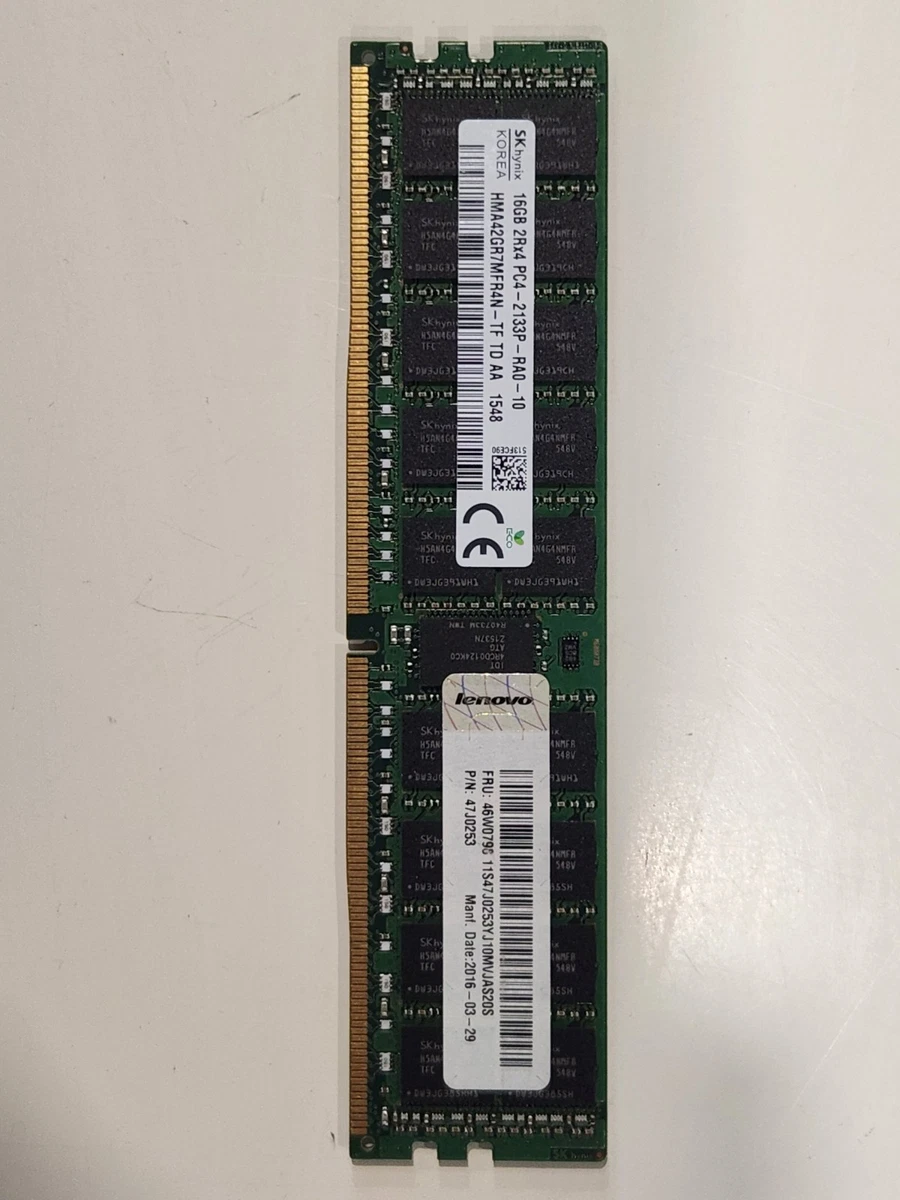 PC4-17000 (DDR4-2133) Bus Speed 16 GB Total Capacity DDR4 SDRAM