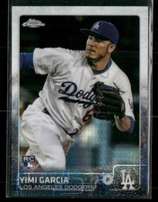 2015 Topps Chrome #123 Yimi Garcia Prism Refractor