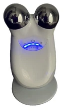 NuFACE Trinity  Facial Toning Device + Cradle + AC Charger  Works