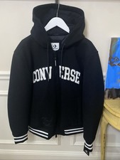 Converse Chuck Taylor Varsity Jacket   Men's M NWT Black High Quality