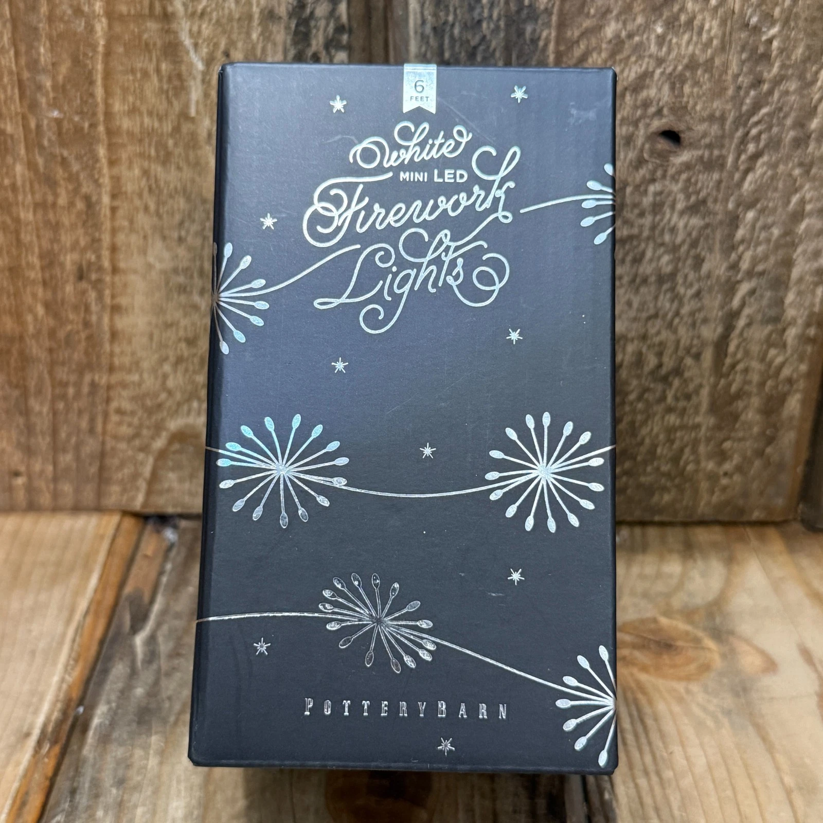 POTTERY BARN AMERICANA FIREWORK STRING LIGHTS 6 FT WHITE PARTY WEDDING HOLIDAY
Opens in a new window
