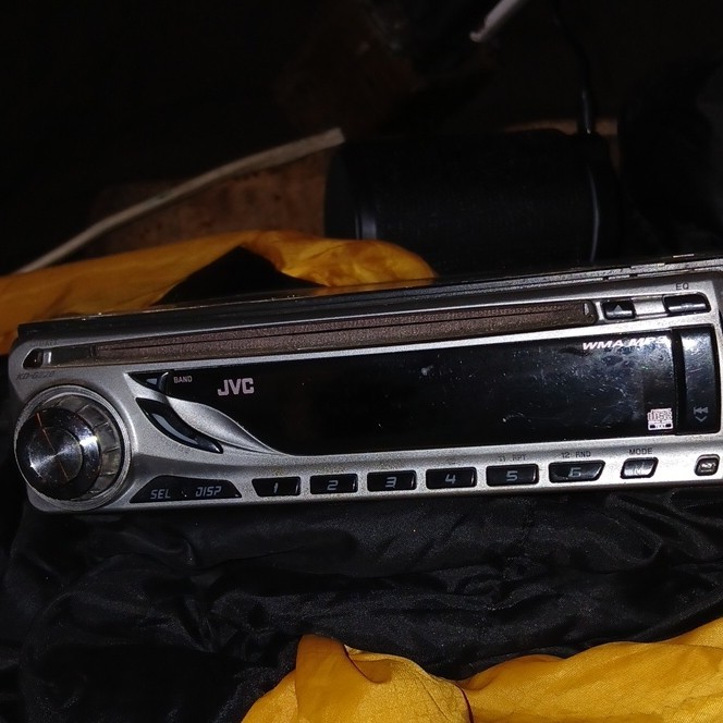 JVC KD-G220 1 DIN CD Player WMA MP3 Playback Equalizer In-Da