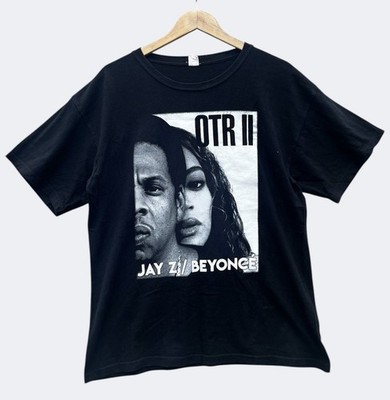 Jay Z Beyonce 2018 OTR II Black Tour T-Shirt Keya - Large
