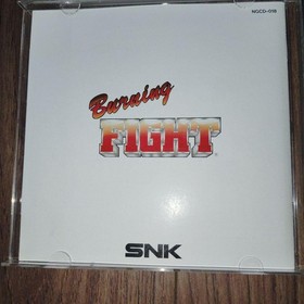 Burning Fight Neo Geo CD NTSC-J 1991 Action Game Japan Import Included