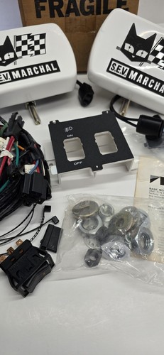 NOS Marchal 750 SEV Fog Light Lamp Kit 84-96 Jeep Cherokee XJ Comanche MJ - Picture 3 of 22