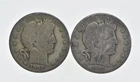 1892-1915 Lot 2 1908-O 1903 Barber 90% Half Dollars - Coin Collection *053